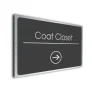 Coat Closet Sign