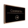Cocktail Bar Directional Sign