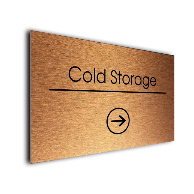 Cold Storage Sign Cold Storage Sign