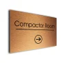 Compactor Room Sign