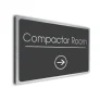 Compactor Room Sign