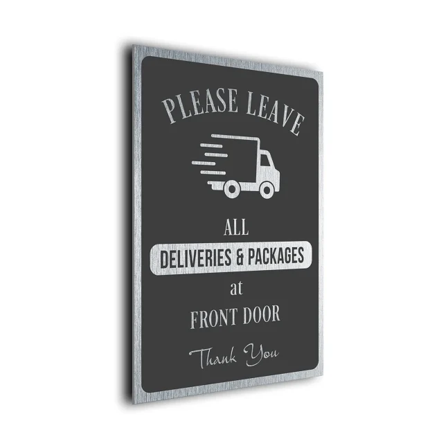 PFDGS151223 Packages At Front Door Please leave all Deliveries and Packages at Front Door
