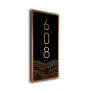 Modern Ornate Hotel Number Sign