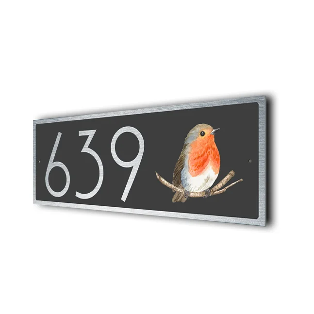 Robin Address Sign