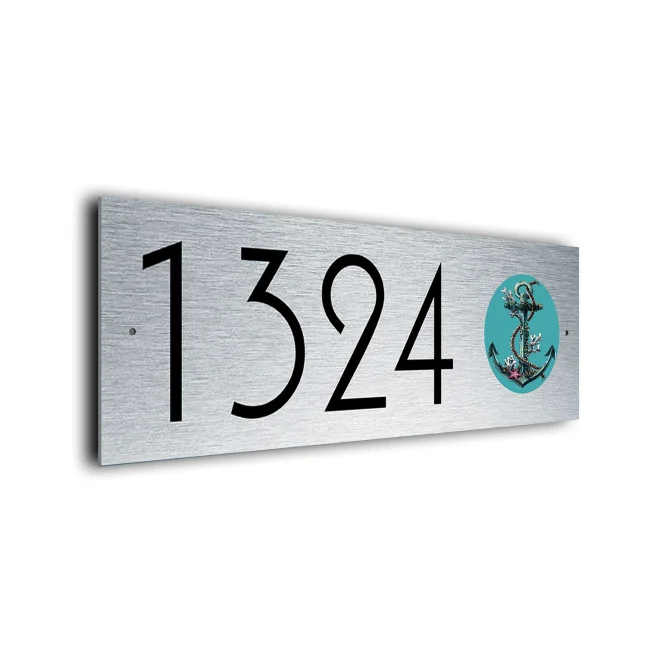 Personalized Anchor Address Sign Custom Anchor Address Sign