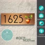Outdoor Acorn Address Sign