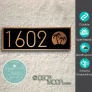 Outdoor Weatherproof Address Sign