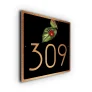 Ladybird House Number Sign