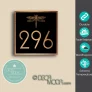 Dragonfly House Number Signs