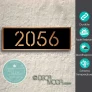 Stencil Address Sign