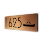 Canoe Address Sign