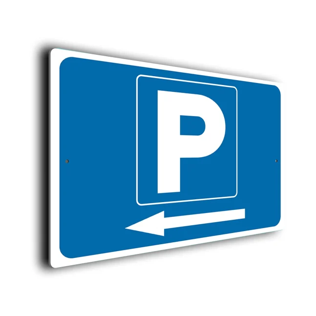 Blue Car Park Symbol Sign Car Park Symbol Sign