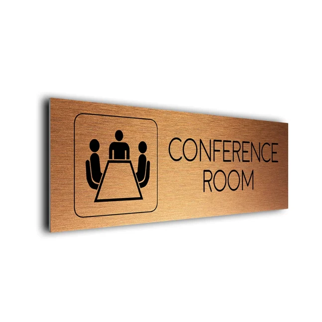 Copper Conference Room Sign Conference Room Sign