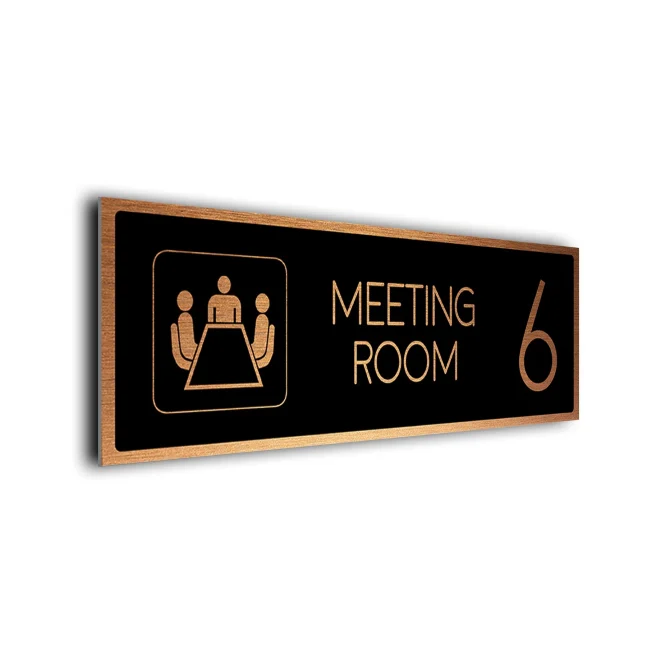 Custom Meeting Room Sign Meeting room Number Sign