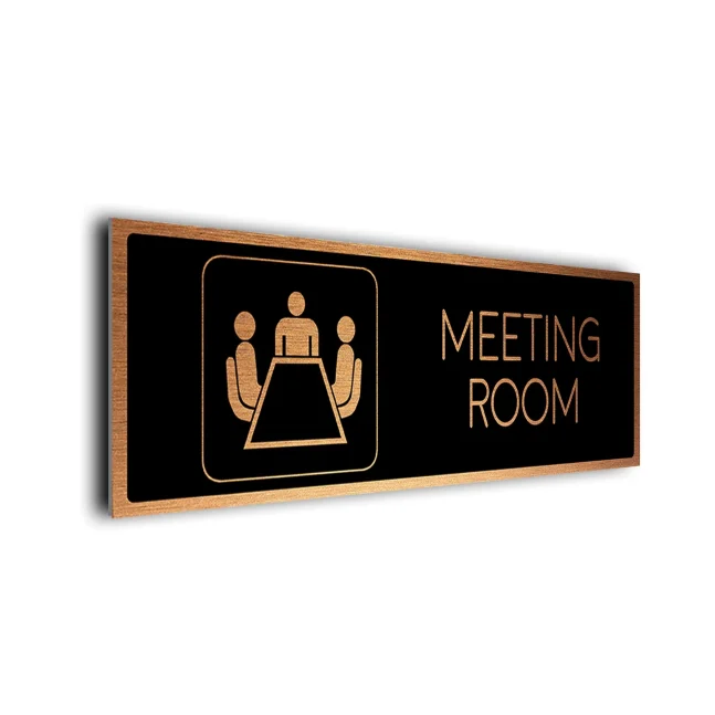 Self Adhesive Meeting Room Sign Meeting Room Sign