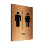 Traditional Toilet Symbol Sign