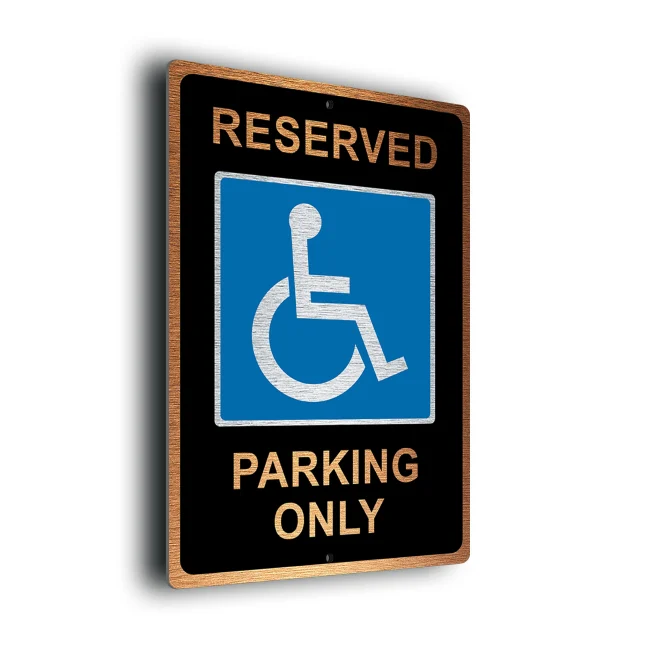 Disabled Parking Sign DISP211-BC Disabled Parking Sign