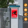 Warning 24 Hour Video Surveillance CCTV Sign