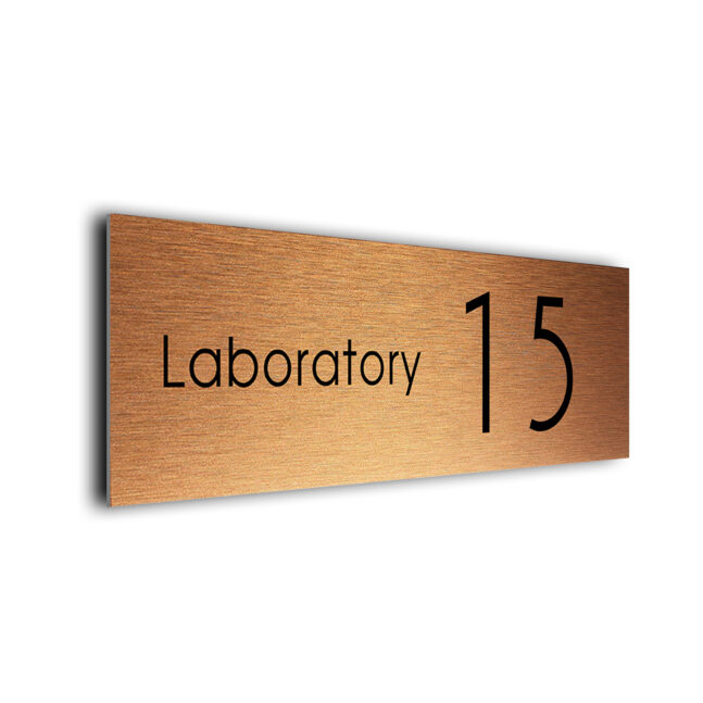 Laboratory Number Sign LAB229-CB Laboratory Number Sign