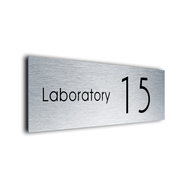 Laboratory Number Sign LAB229-SB Laboratory Number Sign