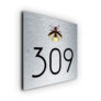 Custom Firefly House Number Sign