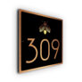 Custom Firefly House Number Sign