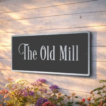 Personalized House Name Sign