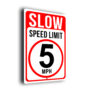 5MPH Speed Limit Sign for Car Parks