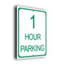 1 Hour Parking Sign