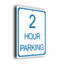 2 Hour Parking Sign