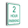 2 Hour Parking Sign