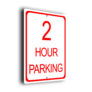 2 Hour Parking Sign