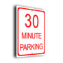 30 Minute Parking Sign