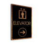 Custom Elevator Directional Sign