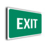 Green Exit Sign