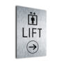 Custom Lift Directional Sign