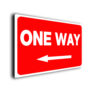 One Way Sign