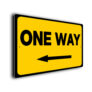 One Way Sign