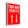 Two Way Traffic Sign